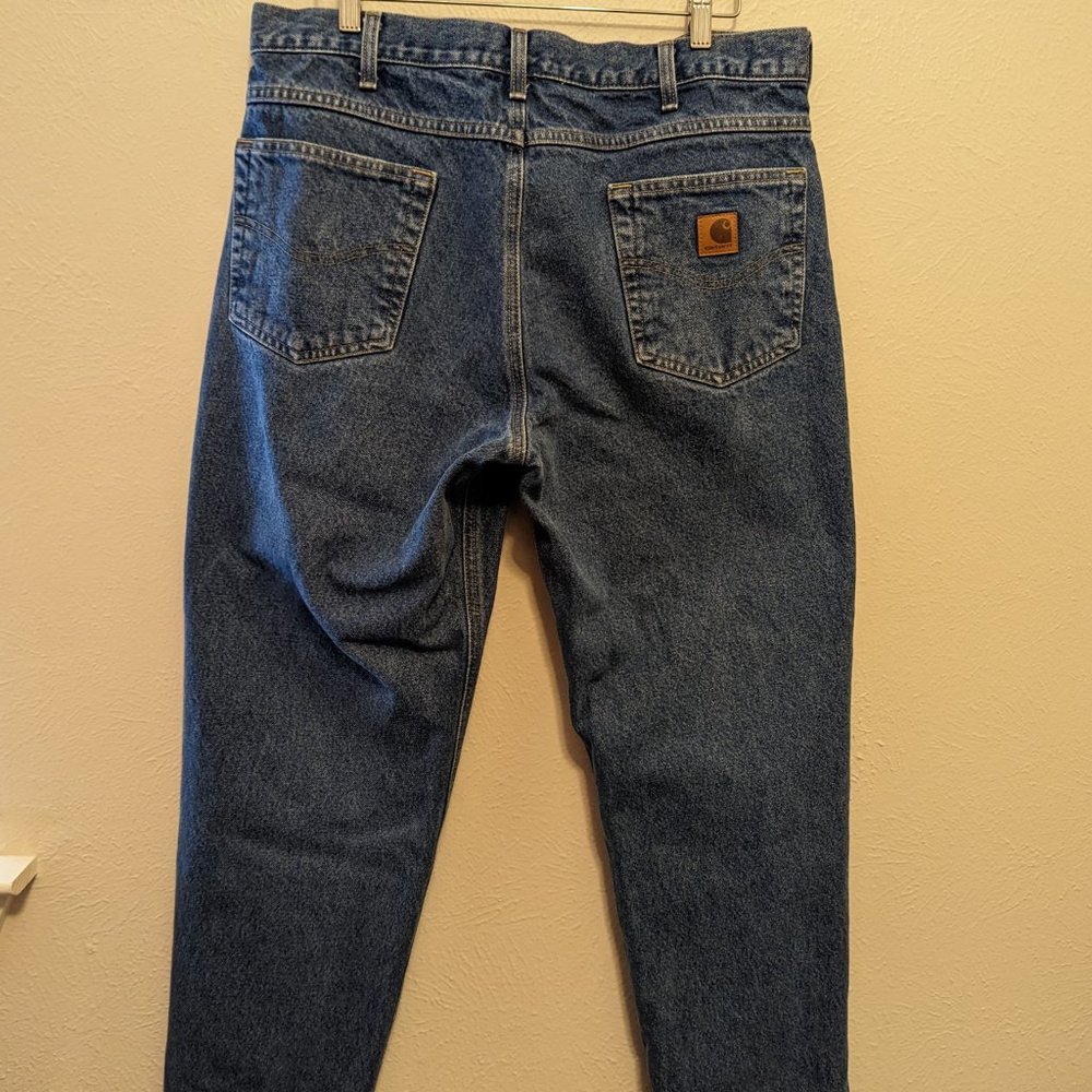Carhartt Medium Wash Denim Men's Jeans